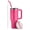 Bubblegum Pink, variant on Kook Stainless Steel Tumbler, with Straw and Handle, 40 oz, Lilac