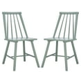 thumbnail image 3 of Safavieh Analin Modern Wood Dining Side Chairs, Sage (Set of 2), 3 of 8