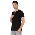 thumbnail image 3 of Inkmeso Cotton&nbsp;Half&nbsp;Sleeve&nbsp;Solid&nbsp;Tee-shirt For Men's Slim Fit Casual Summer T-shirts, 3 of 7