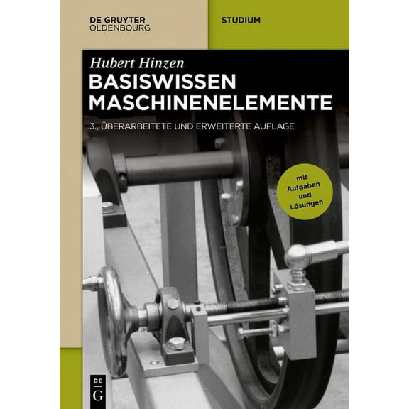 de Gruyter Studium Basiswissen Maschinenelemente, (Paperback)