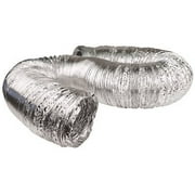 Everbilt Central Air & Heat Components 3 in. x 25 ft. Flexible Aluminum Foil Duct Silver AF325ULPHD