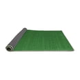 thumbnail image 2 of Ahgly Company Indoor Round Abstract Emerald Green Contemporary Area Rugs, 3' Round, 2 of 4