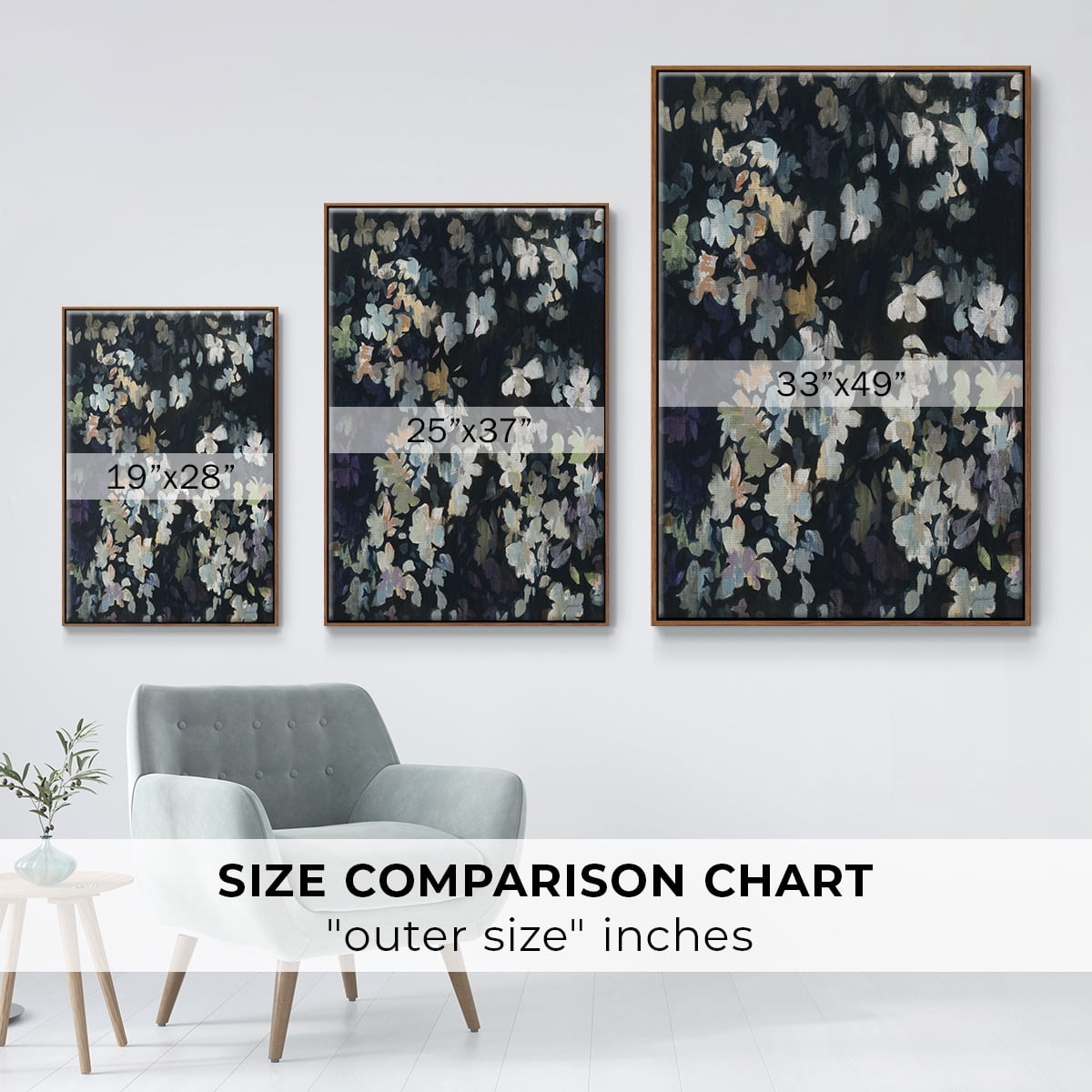 Whirlwind Framed Premium Gallery Wrapped Canvas - Ready to Hang
