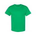 thumbnail image 5 of Hanes EcoSmart Men's Short Sleeve T-Shirt, Crewneck Classic Fit Tee, Cotton-Poly, Kelly Green, S, 5 of 5