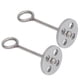 thumbnail image 1 of Cattle Nose Pliers Ring Cattle Nose Clamp Cow Nose Pulling Pliers Cattle Nose Ring Livestock Husbandry Accessory 2pcs Cattle Nose Pliers Ring Safe Wear Resistant Cattle Nose Clamp ANGGREK AH3313, 1 of 8