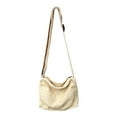 thumbnail image 2 of Bolso de hombro para mujer, bolso de hombro con correa de hombro ajustable, bolso de mano elegante Blanco, 2 of 7