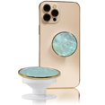 thumbnail image 4 of Phone Grip CRYSTALFY Sea Foam Green Abulon Seashell iPhone, 4 of 9