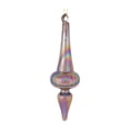 thumbnail image 3 of Irredescent Glass Finial Drop Ornament Set of 12, 3 of 5