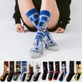 thumbnail image 4 of Medias de la película Star Wars Master Yoda R2-D2 calcetines de Cosplay Wookiee Caballero Jedi novedad calcetines de mujer para hombre primavera Otoño Invierno, 4 of 4