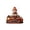 B, variant on Halloween Ghost Wooden Figurine 5.91", Knit Hat Pumpkin Book Stack Table Decor for Fall Thanksgiving Mantel Shelf Home Desktop Decoration