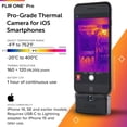 thumbnail image 2 of Cámara termográfica FLIR ONE Pro para teléfonos inteligentes iOS, 2 of 9