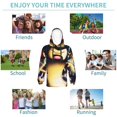 thumbnail image 2 of Youth Cartoon Hoodie Fashion Long Sleeve Kids Pullover Coat Casual Hoody Hooded Sweatshirts for Boys Girls, 2 of 8