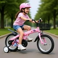 thumbnail image 4 of Ambifirner 16 20 Inch Bike with Training Wheels & Kickstand - Perfect for Rider Height 36-52 Inch, Bicycle for Gift, 4 of 11