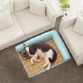 thumbnail image 5 of Self Cooling Mat Bed Waterproof Sleeping Pad for Small Medium Large Dogs and Cats Pets Cooling Accessories - Rectangle S, 5 of 7