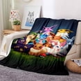 thumbnail image 1 of 3D Pokémon Blanket Plush Flannel Sofa Bed Anime Cover Blanket, 1 of 2