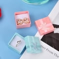 thumbnail image 3 of SHAR 24 Pcs, 4x4x3cm Small Jewelry Box, Ring Box, Cardboard Jewelry Gift Box, Square Present Boxes, Jewelry Boxes Case for Pendant, Earring, Necklace Ring, 3 of 5