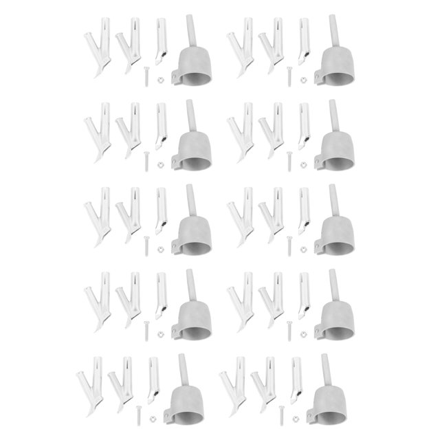 10X 4 Bocas de Soldadura de Velocidad para Vinilo Pvc Plástico Soplador de Aire Caliente Triángulo Boquilla de Velocidad 5 mm Cabeza de Soldadura Redonda Tipo de Aleación