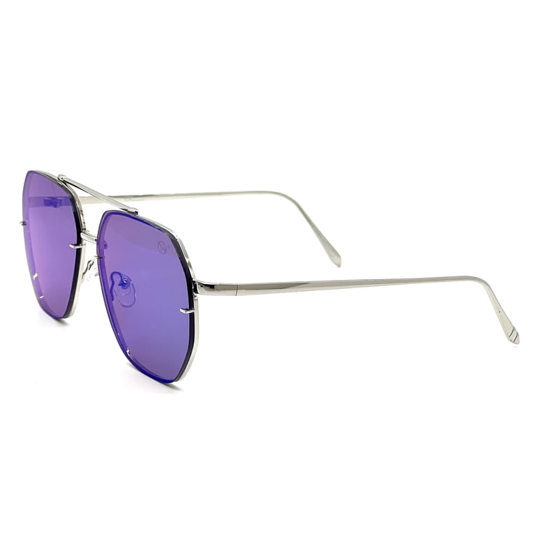 Square Sunglasses for Men and Women Fashion Metal Vintage  display picture 3