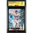 thumbnail image 2 of 2025 Topps Cosmic Chrome Light Speed Shohei Ohtani #LS-15 MBA 9, 2 of 3