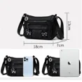 thumbnail image 5 of Bolsos de hombro de cuero suave con múltiples bolsillos, bolsos de mano para mujer, bolsos de diseñador, bolsos cruzados casuales para mujer, bolsos principales, 5 of 5