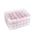 thumbnail image 1 of Storage Crisper 24 Grids Covered Egg Tray For Refrigerator Clear Stackable Egg Storage Box Dispenser Plastic Egg Holder, 1 of 6