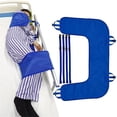 thumbnail image 1 of Multipurpose Positioning Bed Pad - Reusable & Washable Transfer Sheet for Turning, Lifting & Repositioning - Blue, 1 of 5