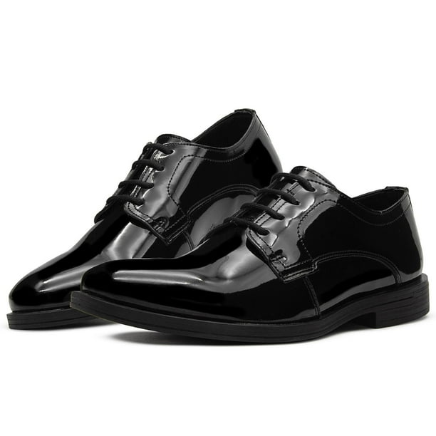 Zapato De Vestir Charol Negro Formal Oficina Para Hombre negro 26.5