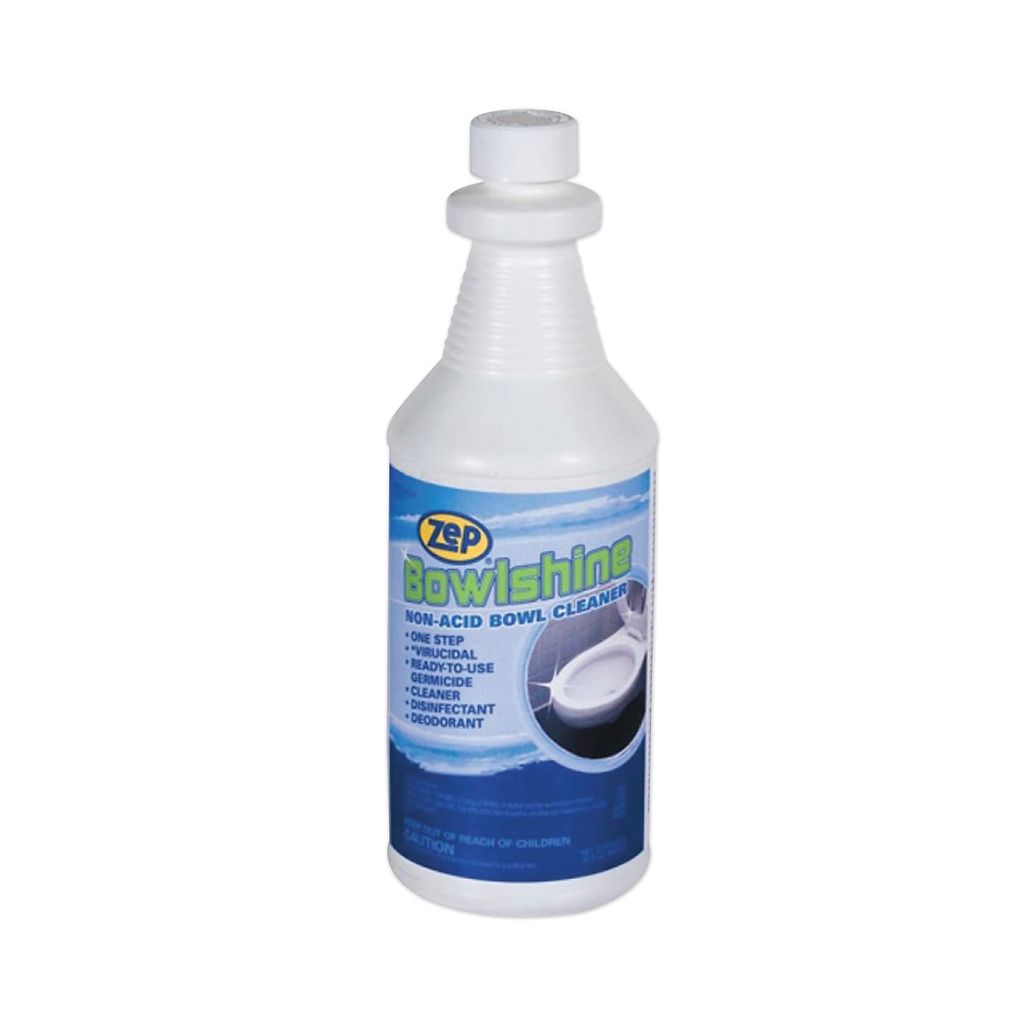 Zep ZPP120401 32 oz BowlShine NonAcid Bathroom Disinfectant Bowl