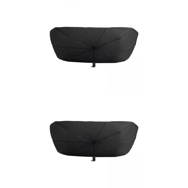 Sombrilla Plegable Para Parabrisas De Coche Para La Mayoría De Vehículos SUV Verano Pequeño+Sombrilla Plegable Para Parabrisas De Coche Para La Mayoría De Vehículos SUV Verano Grande Baoblaze none