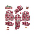 thumbnail image 1 of SUNSIOM Family Matching Christmas Pajamas Set Christmas Tree Print Holiday Pajamas Sleepwear Tops Pants, 1 of 9