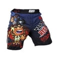 thumbnail image 4 of Asura Fightwear Men's Captain Heel Hook MMA Shorts Blue, 4 of 4