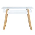 thumbnail image 2 of EdgeMod Segovia Glass Top Desk, 2 of 5