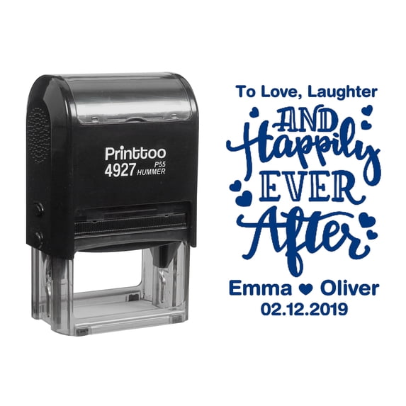 Printtoo Heavy Duty Dater Stamp Self Inking With Approved Text Office Stationery Date Rubber Stamp-Black