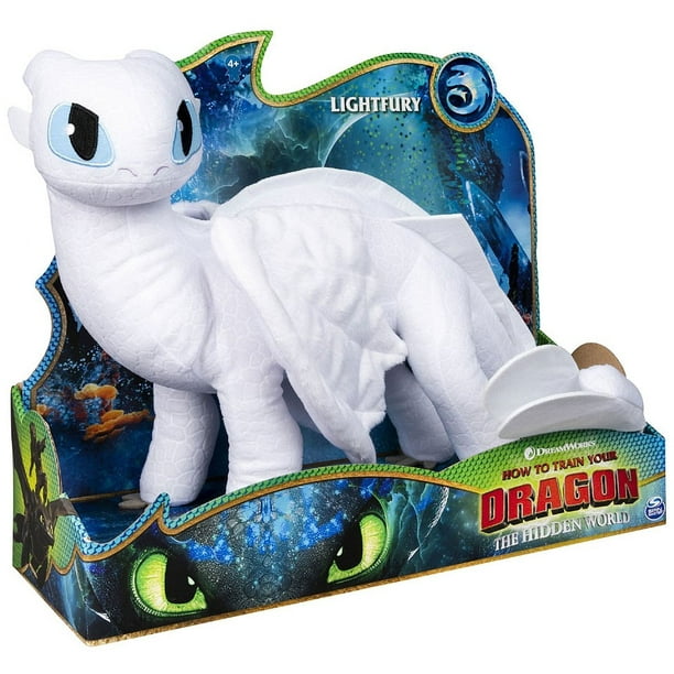 How to Train Your Dragon The Hidden World Lightfury Deluxe Plush