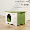 thumbnail image 3 of Nid pour Chat Commerce Extérieur Vente Chaude Petite Niche Niche Extérieure Fermée Niche pour Chat Imperméable Chat Errant Nid Extérieur Hiver, 3 of 6