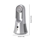 thumbnail image 3 of Ventilador de escritorio sin cuchillas con difusor de aromaterapia - Ventilador portátil silencioso de 14,2", 6 velocidades, alimentado por USB para dormitorio de oficina en casa, blanco/plata, 3 of 9