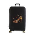 thumbnail image 1 of Luggage Cover Suitcase Protector High Heels Butterfly Thicken Elasticity Anti-Scratch Dust Set 18-32 Inch Trolley Protective Set black M, 1 of 6