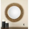 thumbnail image 2 of Uttermost Marlo Round Gold Mirror, 2 of 5