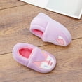 thumbnail image 5 of Tween Boys Cozy Animal Themed Closed Back Slippers Winter Warm Shoes Kids Indoor Outdoor Soft Sole Non, 5 of 8