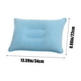 thumbnail image 3 of Limited Time Deal karymi Plushs Rectangular Napping Inflatable Pillow Outdoor Camping Cushion Travel Plushs Inflatable Pillow Travel Accessories Sports and Outdoors Travel Essentials, 3 of 7