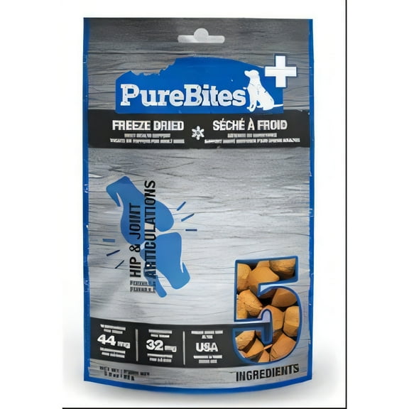 Purebites Plus Freeze Dried Hip & Joint Dog Treats (3-Oz)