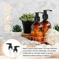 thumbnail image 4 of 6 Pcs Soap Dispenser Pump Heads Soap Dispensers Top Pumps Replacement Switch Pumphead for Standard 24/422 Neck Size Lotion Shampoo Bottle, Black, 4 of 7