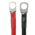 thumbnail image 2 of Ccdes Car Battery Wire,Battery Cable Replacement,2pcs 19.7in Battery Cable Tinned Copper Conductor High Temperature Resistant Wire for Auto Car, 2 of 8
