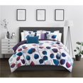 thumbnail image 1 of 5 Piece Annina Reversible Comforter Set, Multicolor - Queen Size, 1 of 1