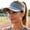 Gray, variant on Unisex Lightweight Stretch Sun Visor Hat Portable Breathable Outdoor Cap for Running Tennis Golf Sports(Black,One Size)