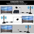 thumbnail image 3 of Antena TV Digital Interior, Antena de HDTV Interior, con 2 Amplificador de Señal Inteligente y Recepción 360, 3 of 6