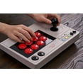 thumbnail image 3 of 8Bitdo Manette Arcade pour Switch & Windows, Manette Arcade Supporte Bluetooth Sans Fil, Récepteur 2.4G et Connexion Filaire, 3 of 6