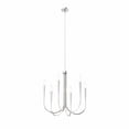 thumbnail image 2 of Modway Penrose 6-Light Chandelier in Polished Nickel, 2 of 7
