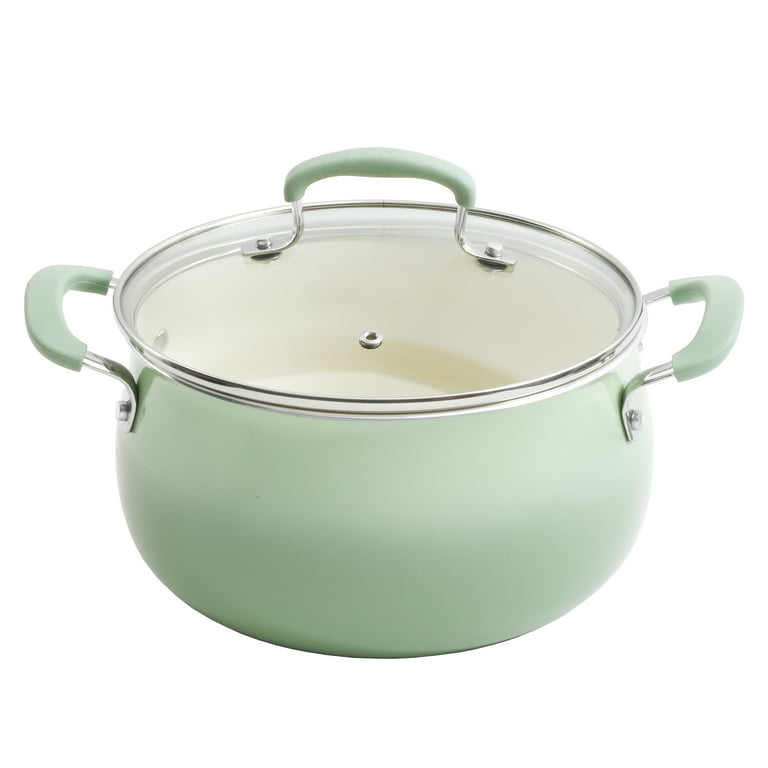 The Pioneer Woman Classic Belly 10-Piece Cookware Set, OCEAN TEAL for $122  - 4340846417