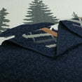thumbnail image 7 of 3-Piece Rustic Cabin Lodge Quilt Set Country Bear Bedspread with Matching Shams ME504, 7 of 7